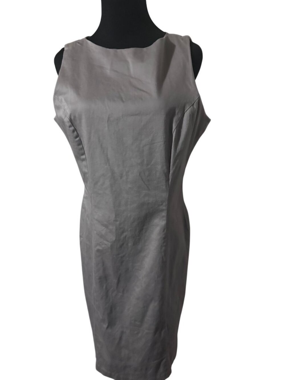 Merona brown lined sleeveless dress size L